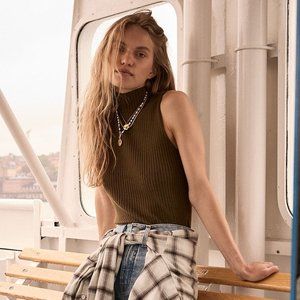 Pearson Mockneck Sweater Tank